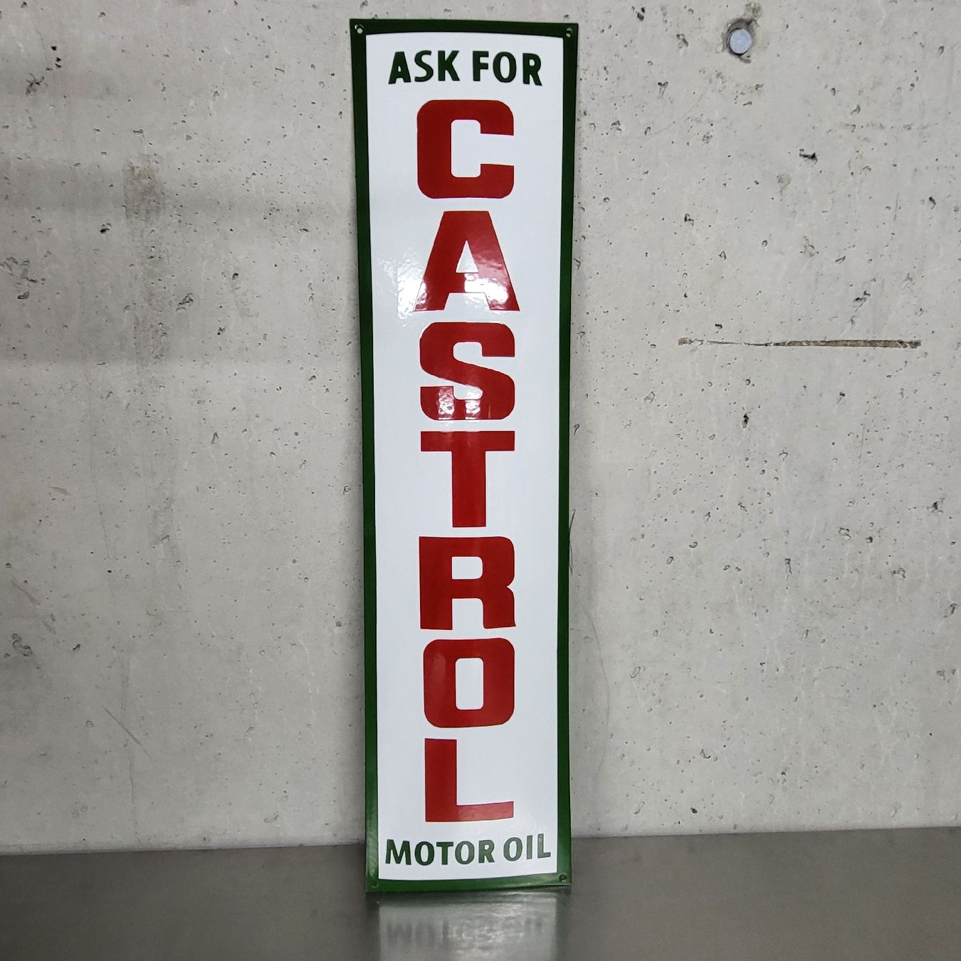 Insegne: Emailschild Castrol – Nuovo (secondo la descrizione) da Zürich venduto da timbuktu03