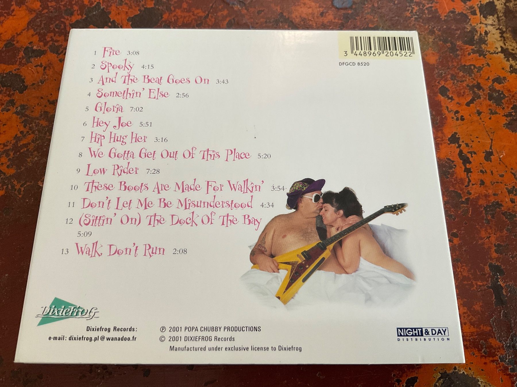 CD: Popa Chubby Flashed back CD – Usato da Delémont venduto da vinylfreak01 1