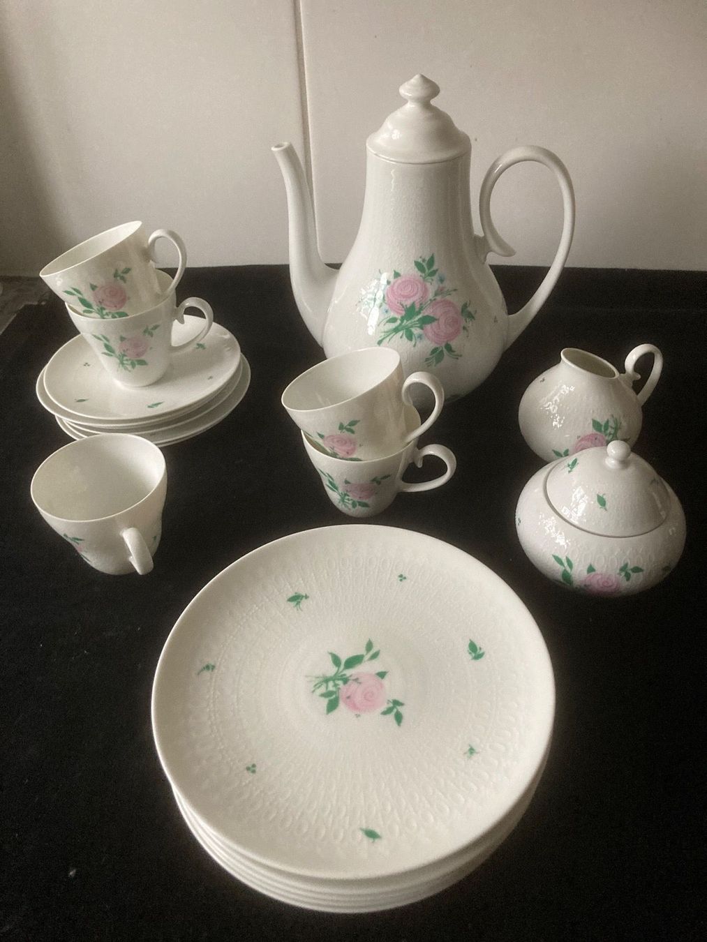 Rosenthal Set di piatti: Rosenthal Mocca-Service mit 5 Tässchen – Usato da Zürich venduto da Chaeffeler 2