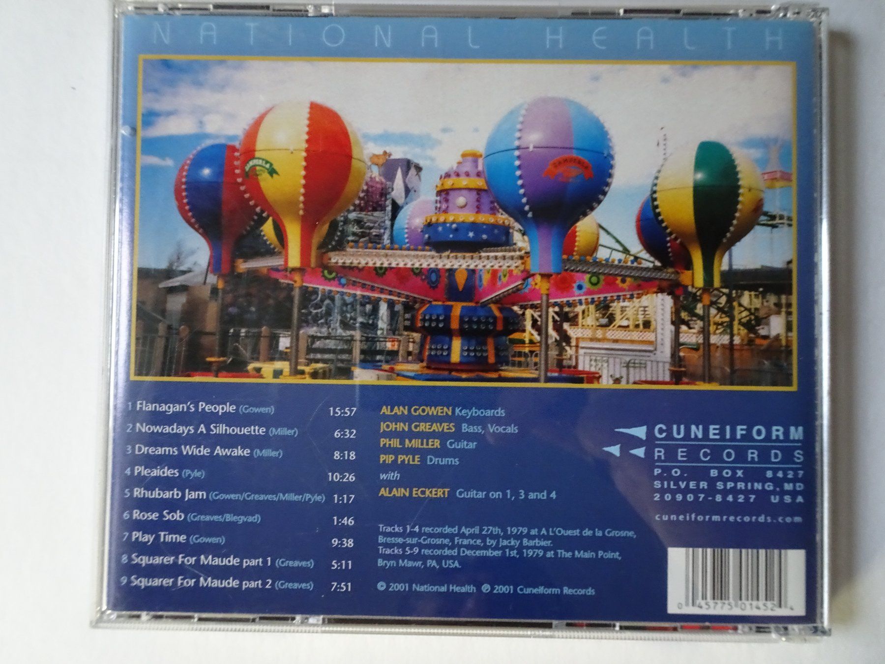 CDs: CD NATIONAL HEALTH  Playtime – Gebraucht aus Schönenwerd von schnitzunddrunter 1