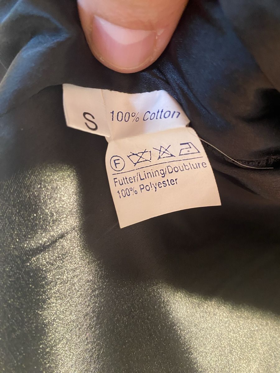 Giacche: Ella Singh Jacke Samt Grösse S Schwarz 100% Cotton – Usato da Stäfa venduto da ika.rus 2