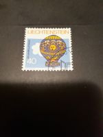 Timbre Liechtenstein aviation, 40 centimes, rare! Super