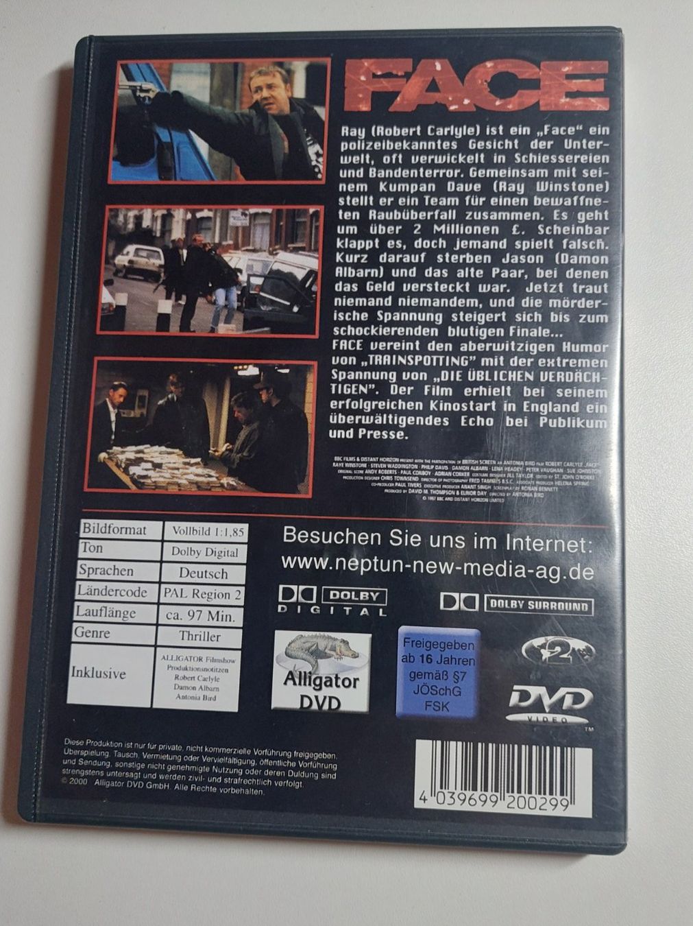 Tutti i DVDs: DVD: Face - Gangster-Thriller – Usato da Erlinsbach venduto da pfunky 1