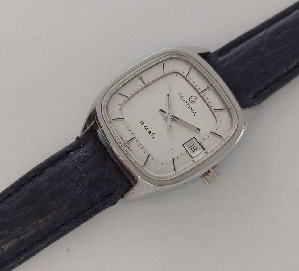Certina Orologi: Certina Quartz Vintage  Quadratisch Design – Usato da Untersiggenthal venduto da TimeandShine 4