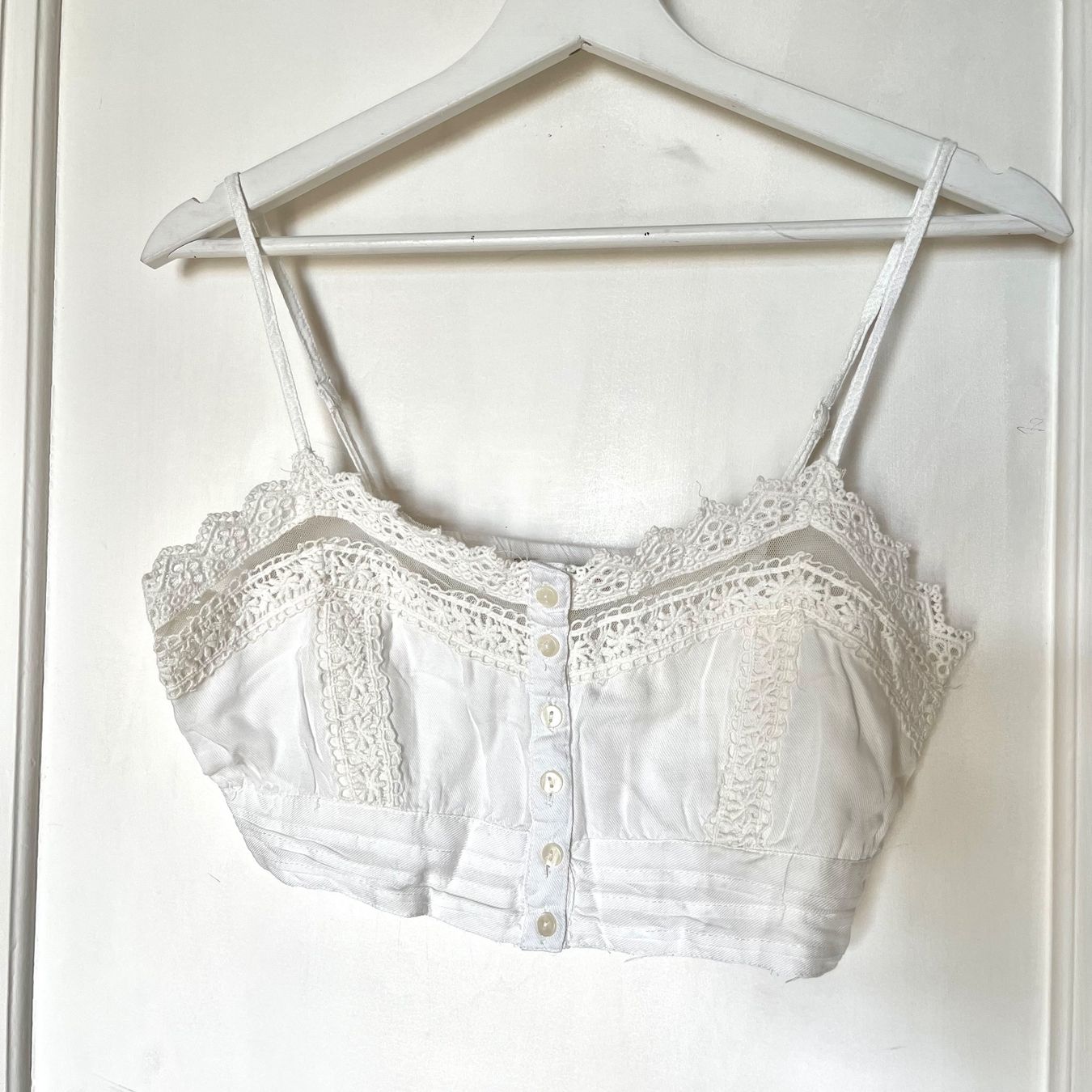 Bershka Top: Top brassière dentelle – Usato da Territet venduto da Estelle_elletsE