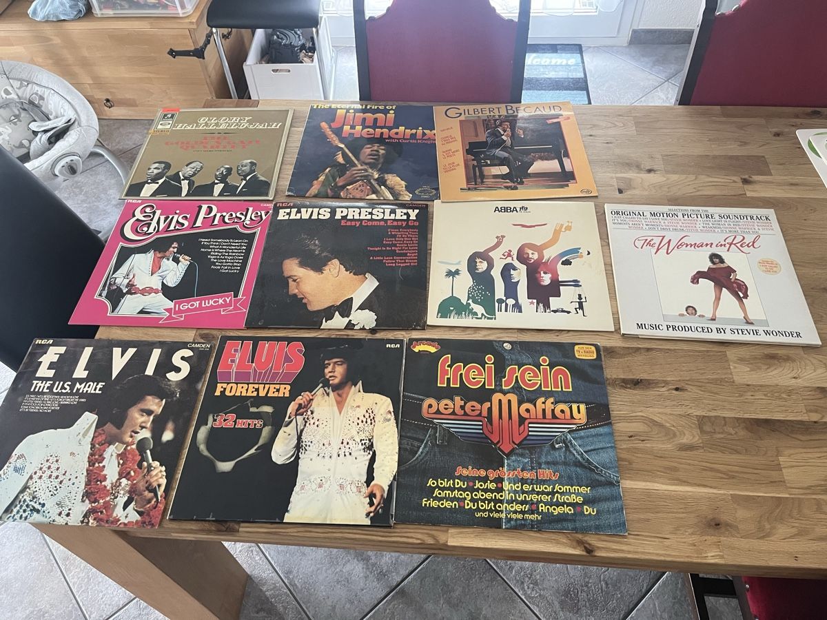 Dischi in vinile: Schallplatten-Sammlung: Elvis, Abba, Hendrix u.v.m.! – Usato da Hombrechtikon venduto da 4nOre