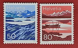 FREIMARKEN A-POST B-POST 819 820 MELCHSEE 1991** POSTFRISCH