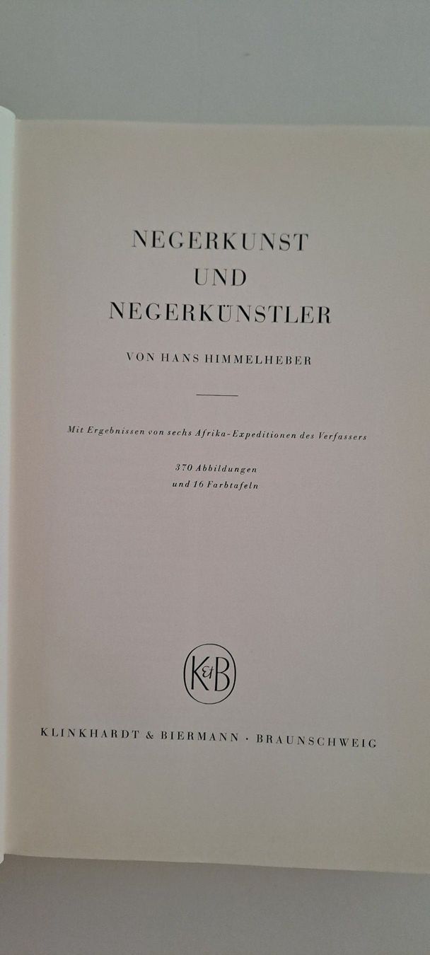 Libri: 5x Bücher Afrika/divers Kunst Kultur – Usato da Zürich venduto da Michel1896 1