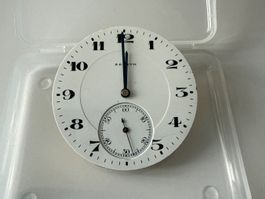 Zenith Taschenuhrwerk läuft