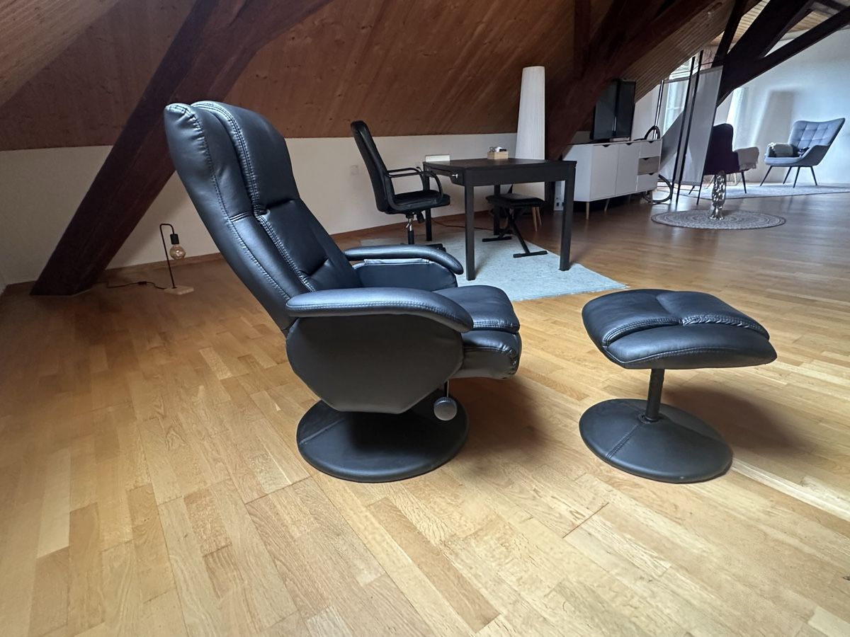 Fauteuils: Sessel mit Hocker – D'occasion à Biberstein par Koala1995 4