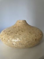 Dekorative Vase aus Perlmutt Mosaik