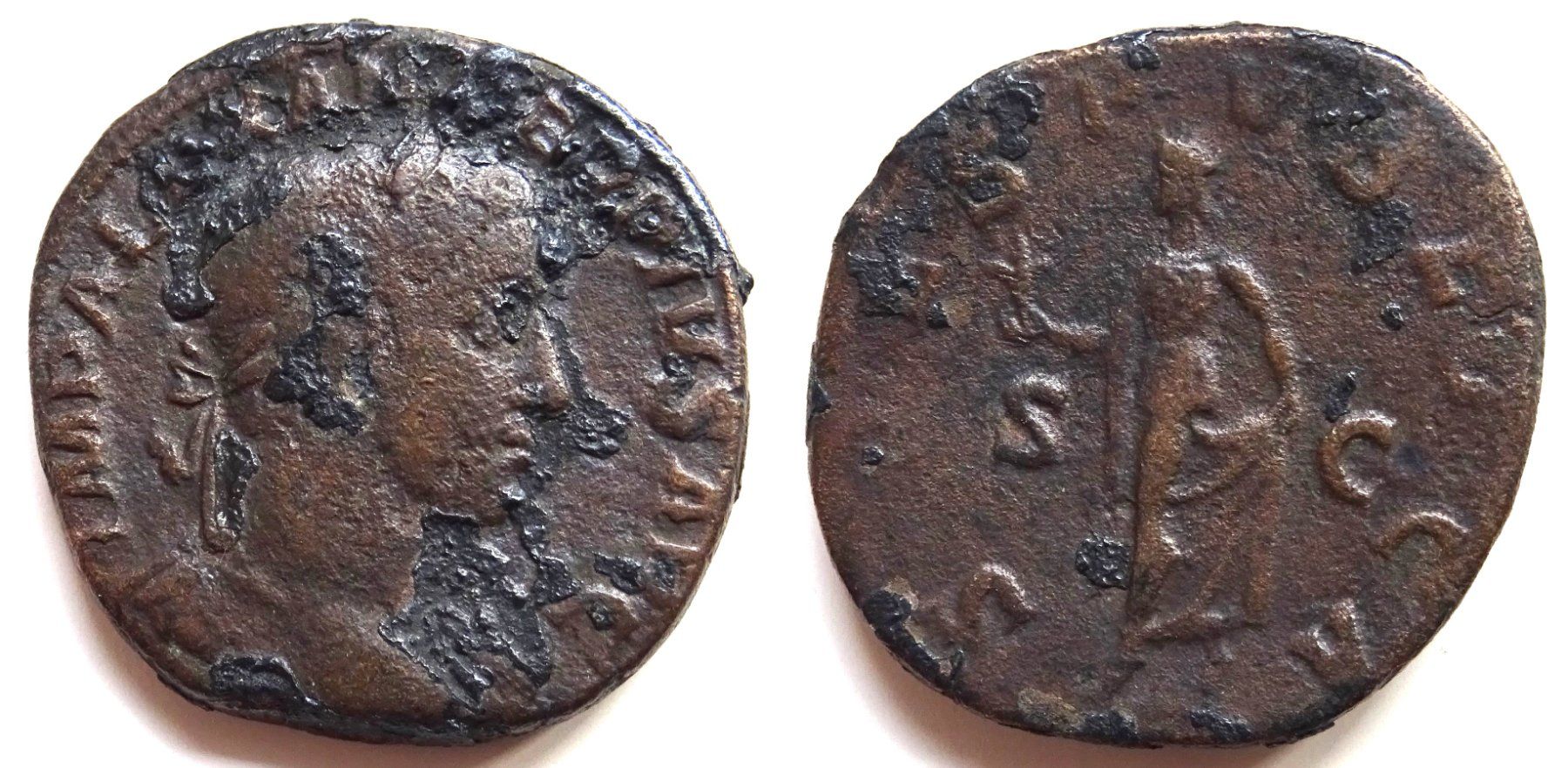 Tutti le monete: SEVERUS ALEXANDER bronze sestertius – Usato da La Sarraz venduto da classicworldcoins