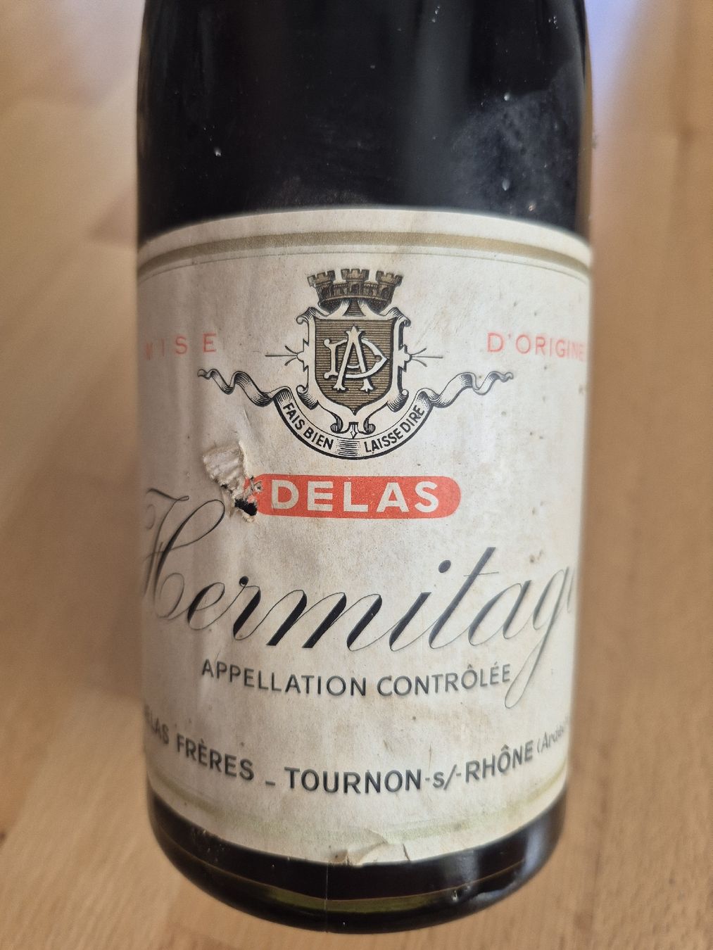 Vino: Delas Hermitage 1964 – Nuovo e nell'imballaggio originale da Vilters venduto da Fleiflomi 6