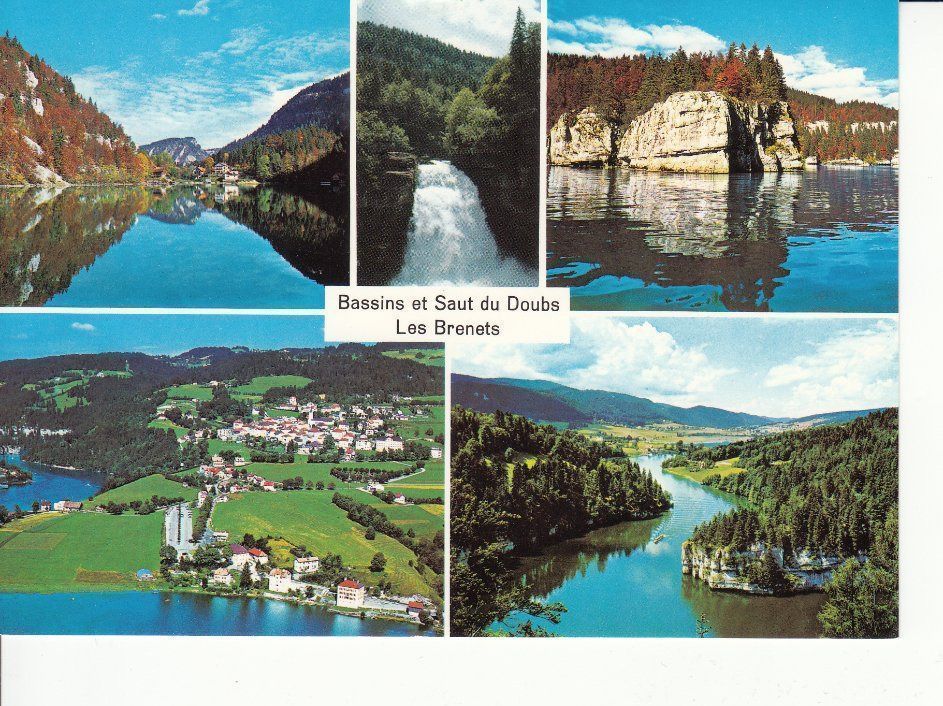 Cartoline postali: Les Brenets um 1995 – Usato da Bürglen TG venduto da StampGraf