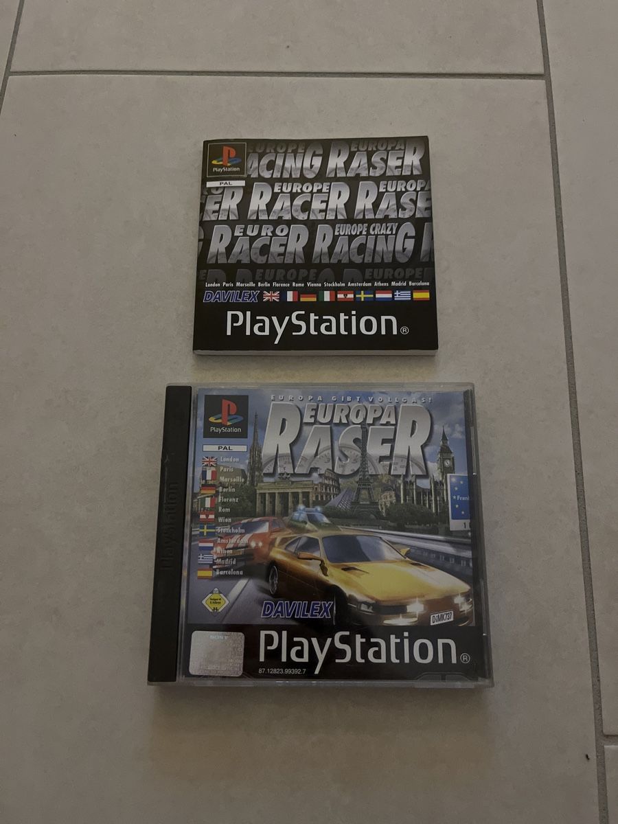 Sony Jeux: Europa Raser für PS1 – D'occasion à Suhr par SchnapperCH