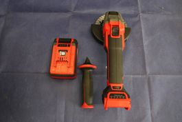 Einhell Akkuschleifer mit Akku und Griff