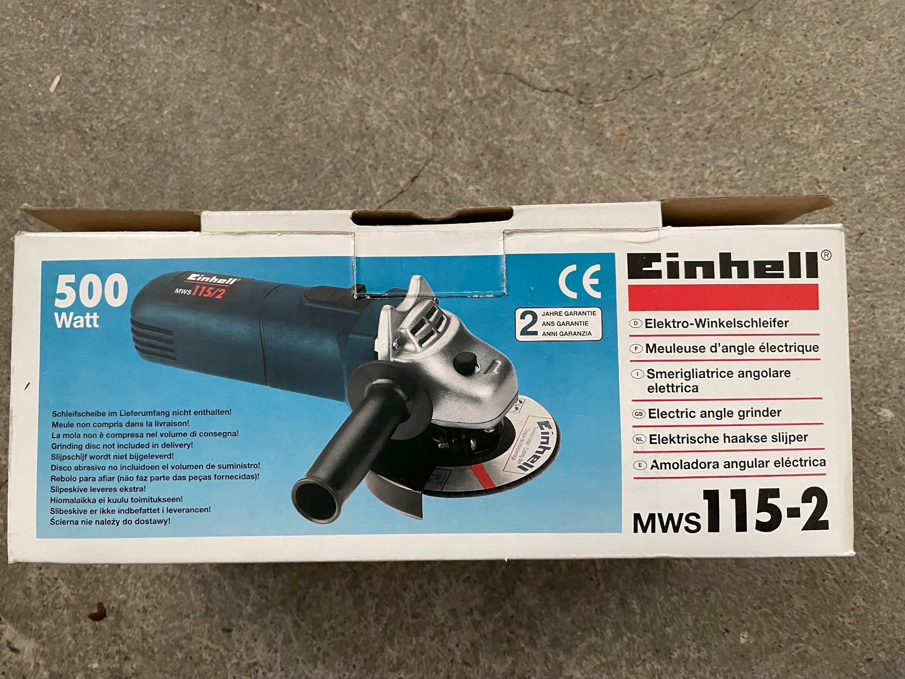 Einhell Aiguiseuses & polisseuses: Winkelschleifer Einhell MWS 115-2 – D'occasion à Gais par urbuc 3
