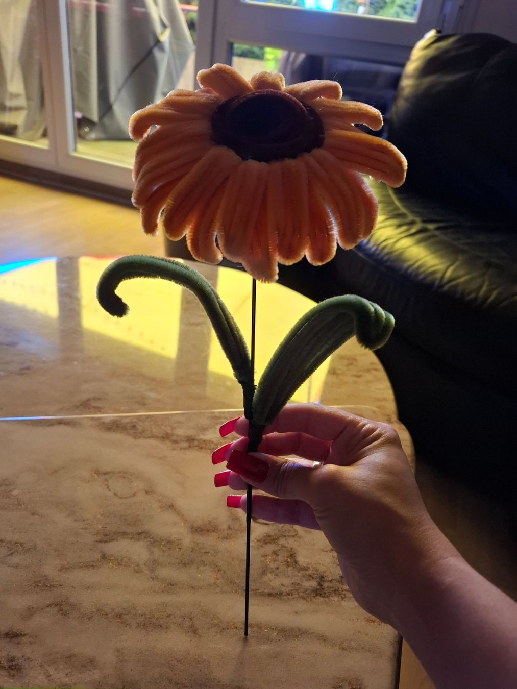 Tutte le decorazioni: Sonnenblume Blume Handarbeit – Nuovo e nell'imballaggio originale da Fehraltorf venduto da 5798graf 1