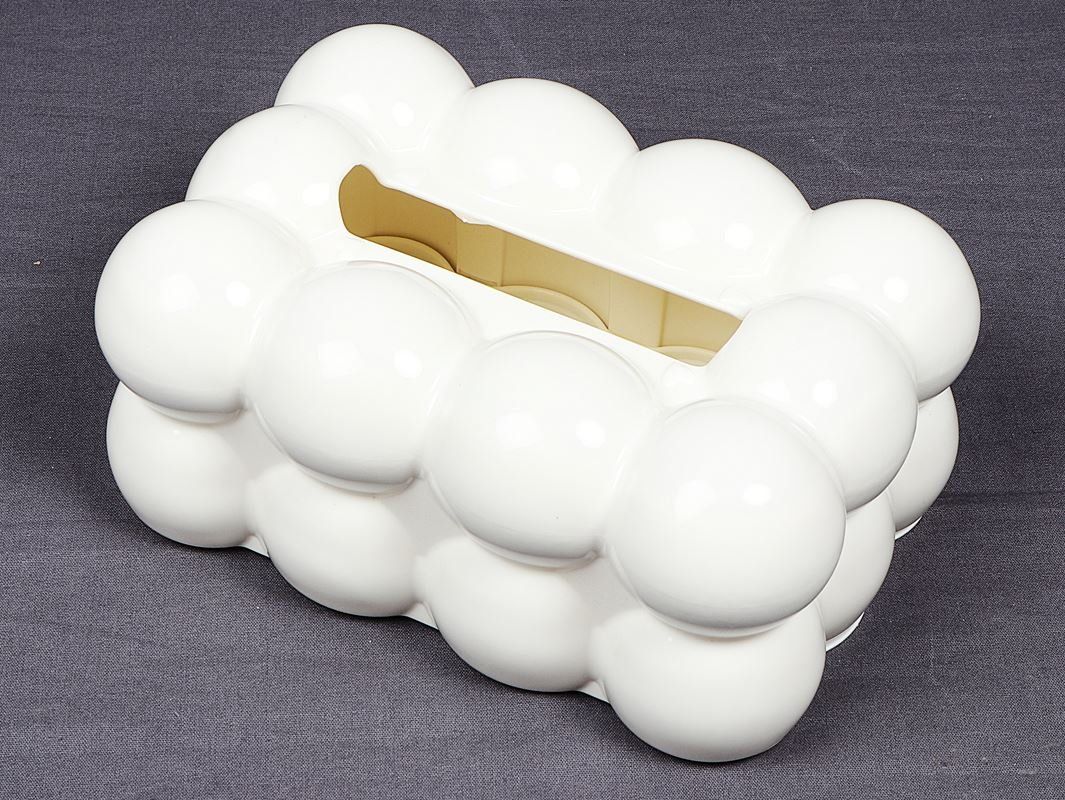 Tutte le decorazioni: TASCHENTUCH Box Deko Weiss – Usato da Steinen venduto da Restwert_Steinen