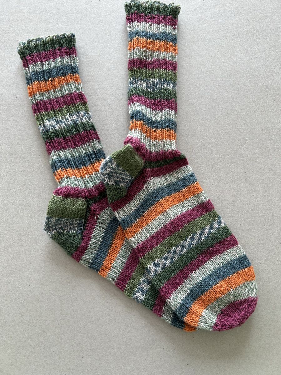 Calze: Wollsocken Handgestrickt – Nuovo e nell'imballaggio originale da Neu St.Johann venduto da har_f865