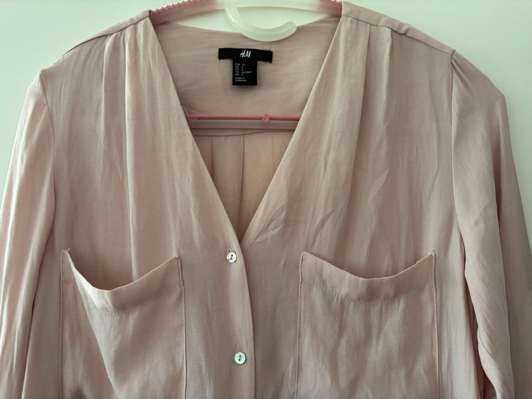 H&M Camicette: Chemisier H&M Rose clair – Nuovo (secondo la descrizione) da Onex venduto da kattrina 1