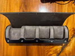 Reiseetui für 4 Uhren aus Leder - Étui voyage pour montre