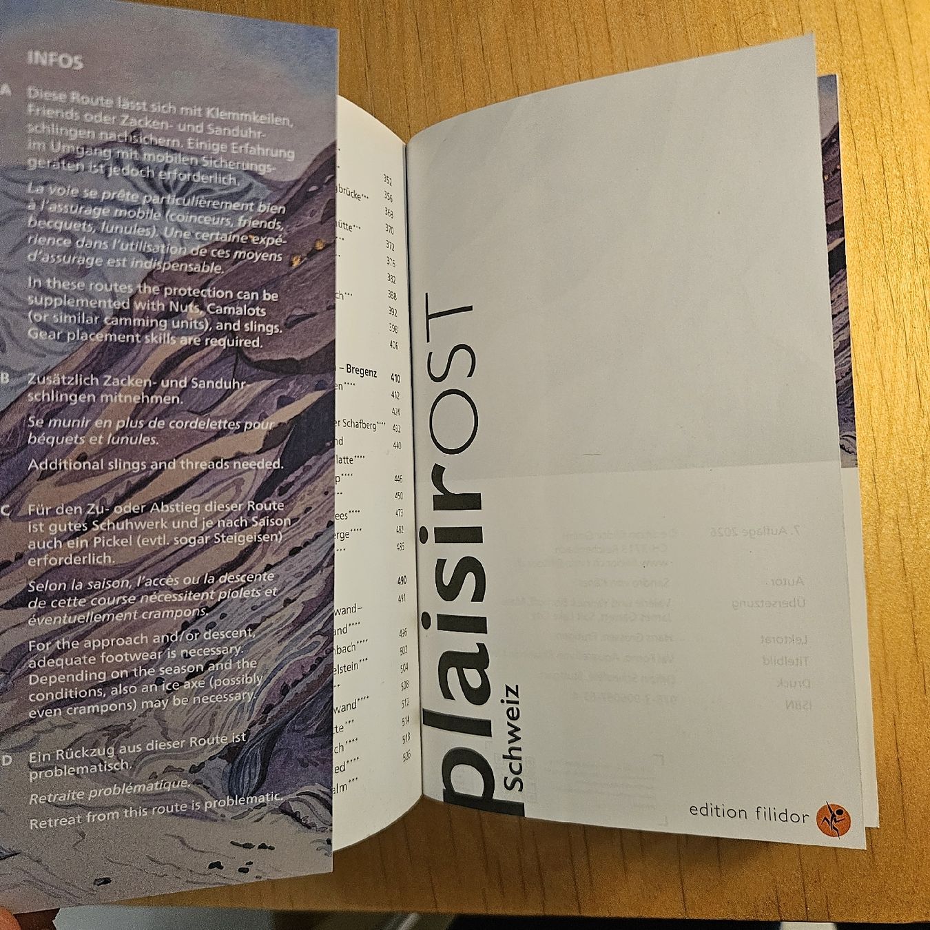 Libri: Plaisir Ost Kletterführer – Usato da Zürich venduto da lui_s2ph 2