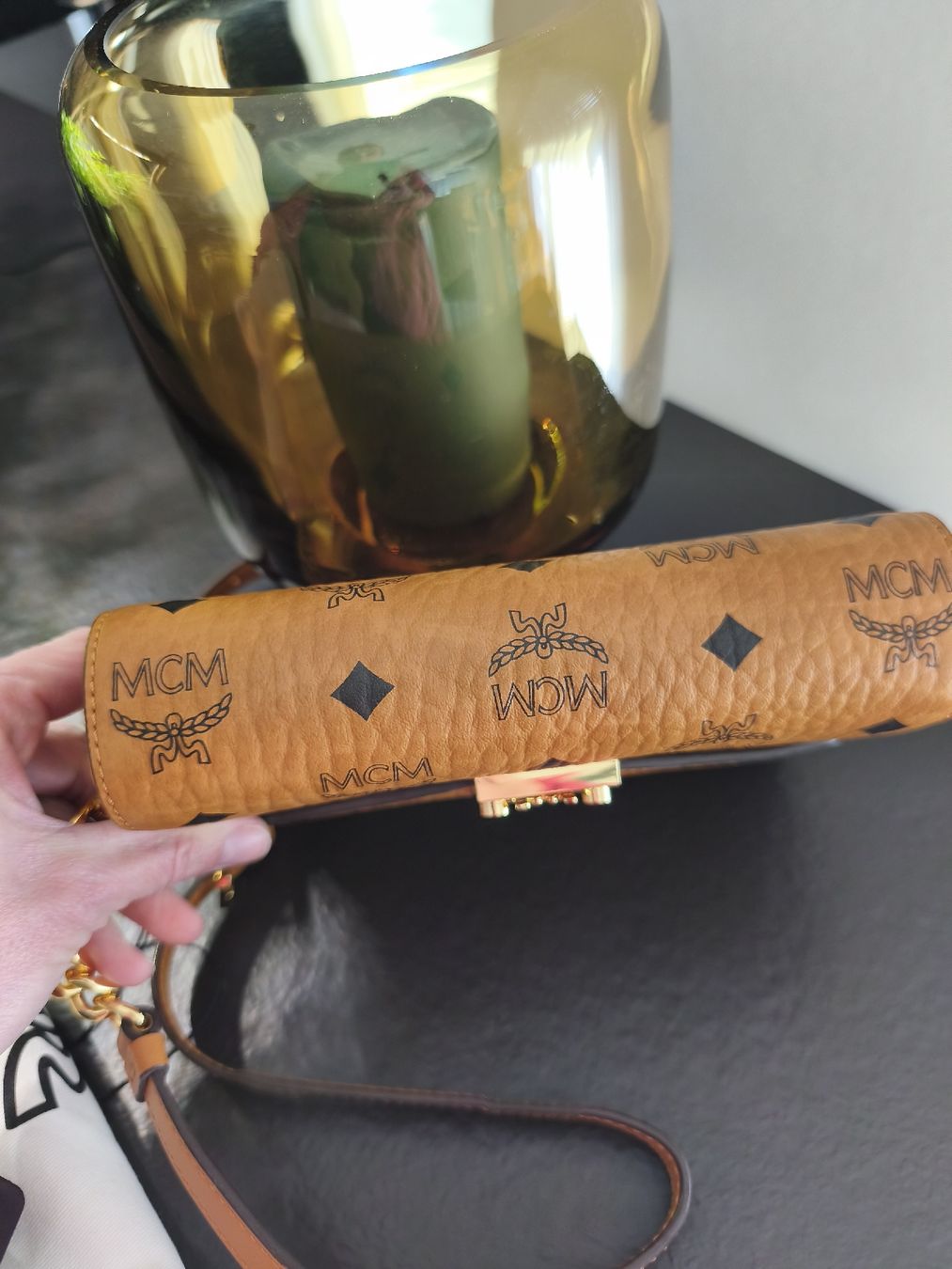 Mcm Altro in  Abbigliamento & Accessori: MCM Tracy - Pochette – Nuovo (secondo la descrizione) da Uznach venduto da Flower04 3