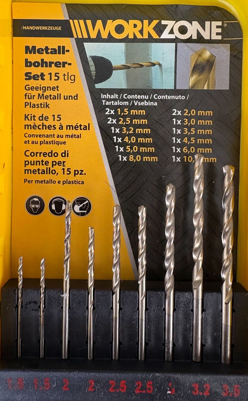 Tous les outils: METALL-BOHRER SET 15-TLG. – D'occasion à Ostermundigen par Heavenmaus75 3