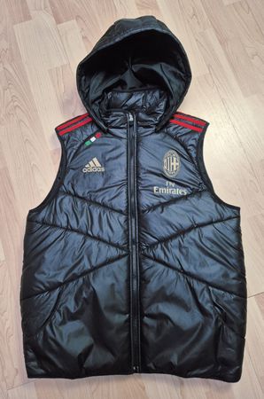 Rare Adidas 11/12 Milan Weste mit Kapuze Grösse M