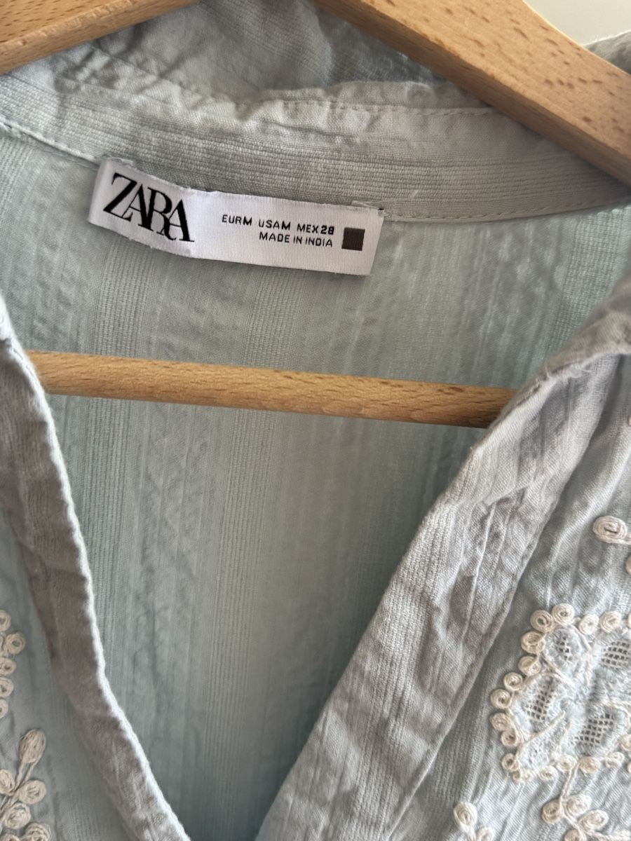 Zara Robes: Zara Kleid hellblau – D'occasion à Pratteln par plk_px2d 4