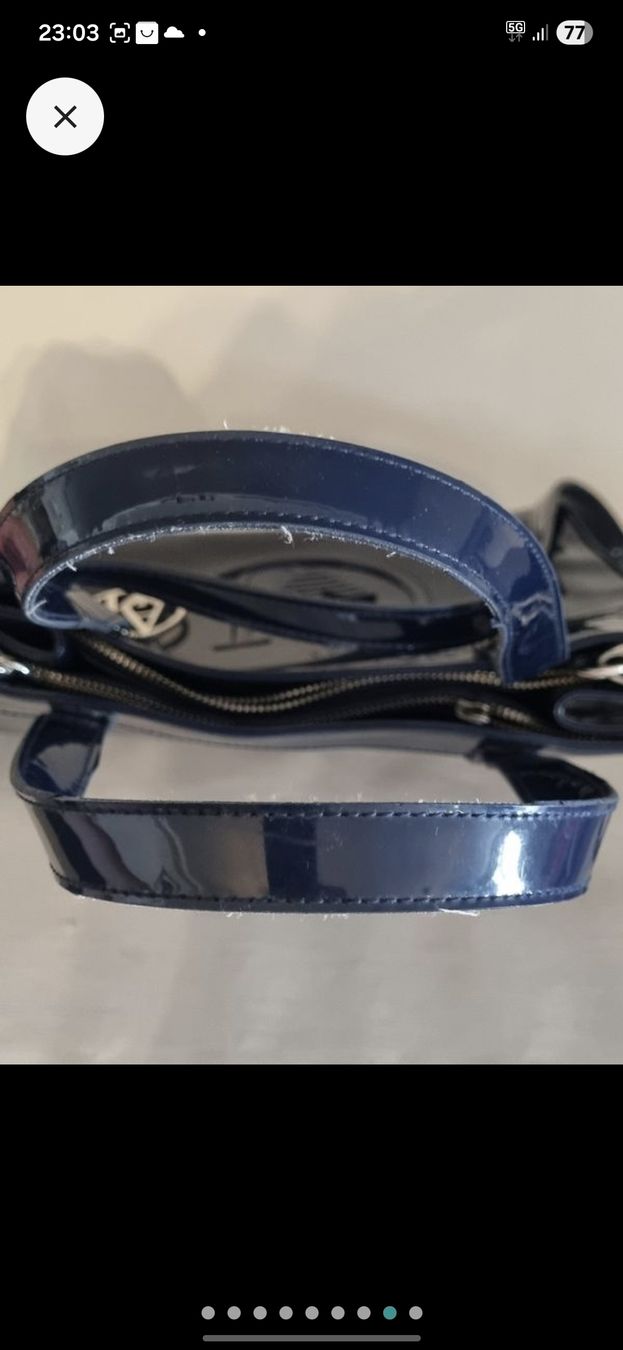 Armani Borse da donna: Armani  Tasche Handtasche dunkelblau – Usato da Münchenbuchsee venduto da Cori1968 7