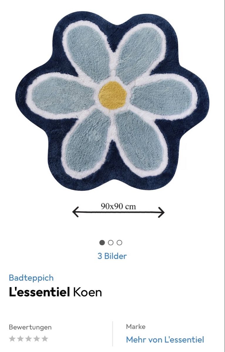 Teppiche: Teppich Blumenform – Gebraucht aus Baden von ali_b6qr 1