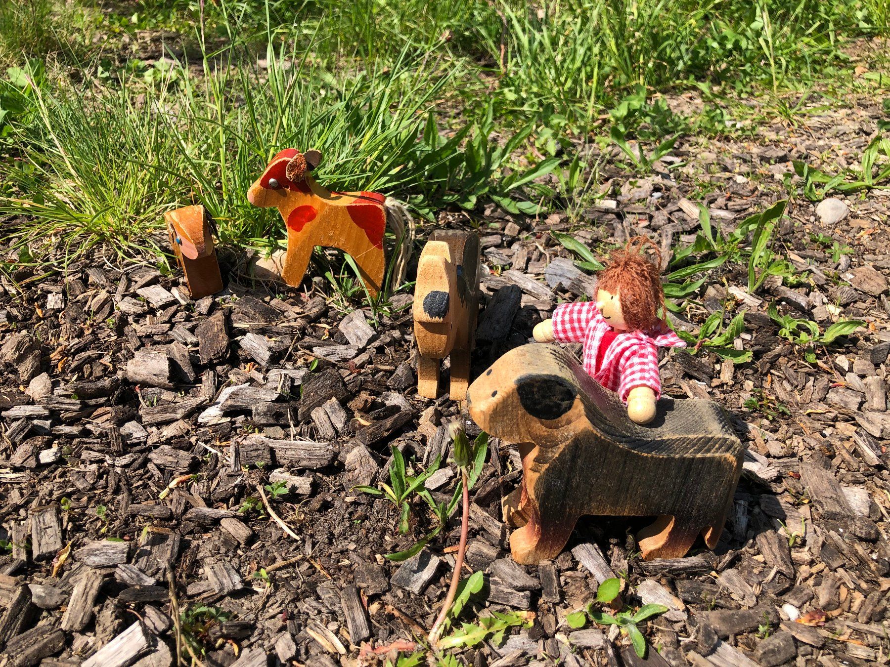 Giocattoli: Holztiere-Set Vintage – Usato da Zürich venduto da BLACKDOG8 1