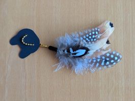 Anhänger für Katzenangel | Fasanenfeder