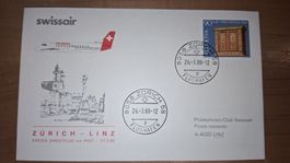 Swissair Zürich - Linz 27.03.1988