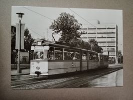 Ak DDR 100 Jahre Strassenbahn Tram Rostock