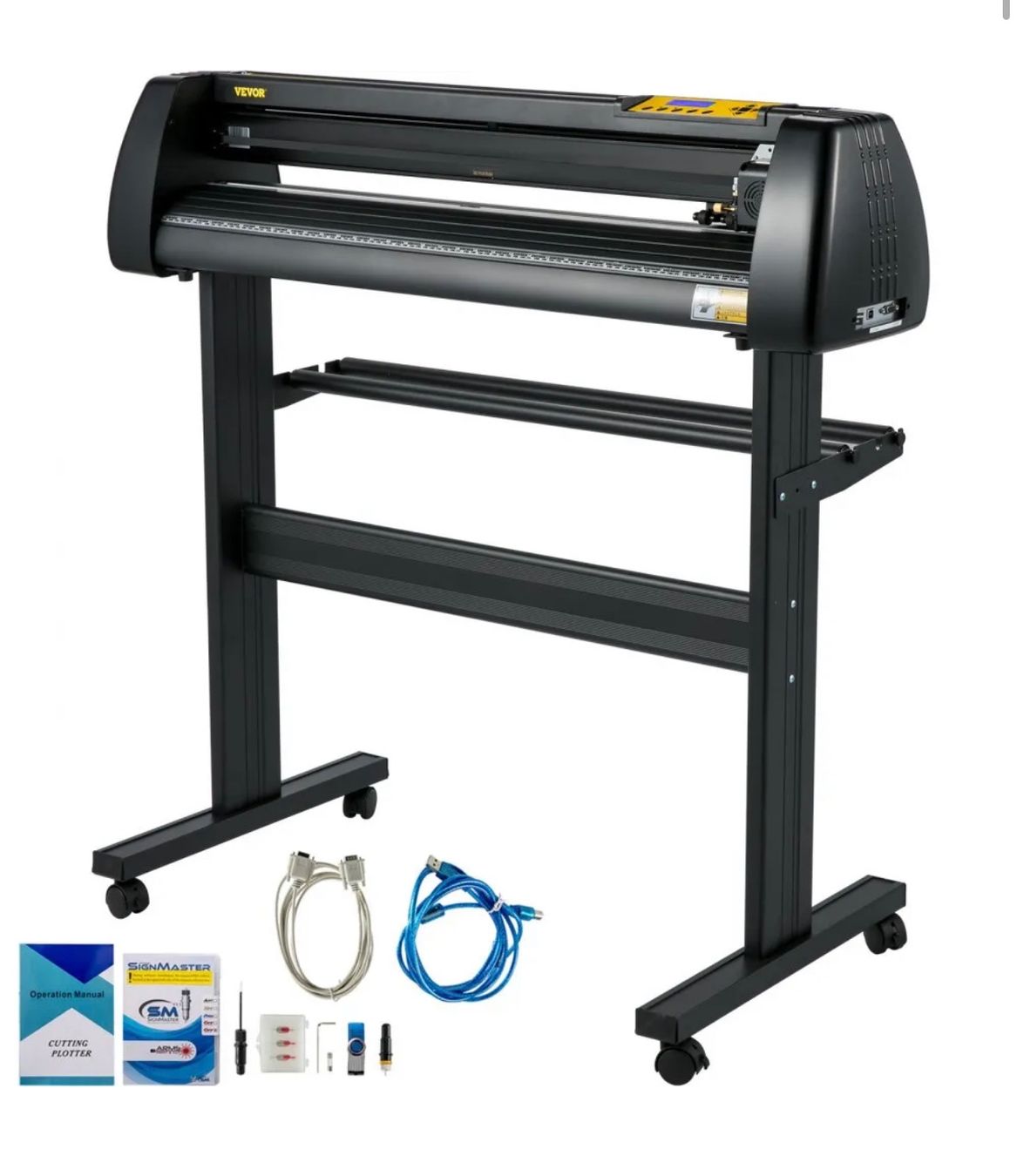 Alle Werkzeuge: 86 cm Vinyl Schneideplotter Vinyl Cutter Plotter 870 mm Slo – Neu und originalverpackt aus Amriswil von JaJa-Express