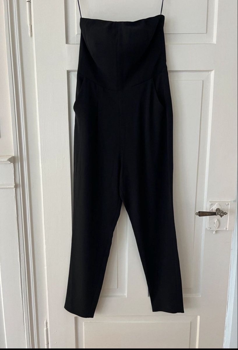 Esprit Jumpsuits: Esprit schwarzer Bustier-Jumpsuit, Gr. 38  – Gebraucht aus Kreuzlingen von hae23 4