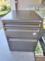 Büro Rollkorpus mit 3 Schubladen mit Schloss inkl. Hängeo