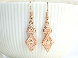 Boho Ohrringe Roségolden