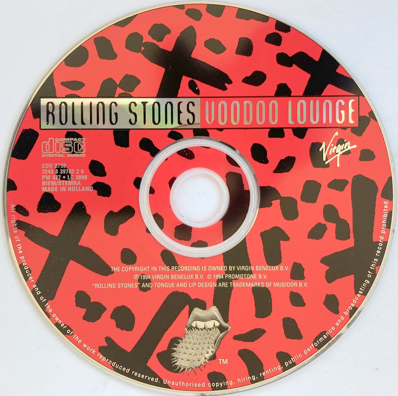 CD: ROLLING STONES - VOODOO LOUNGE – Usato da Bottens venduto da hotter-than-hell 2