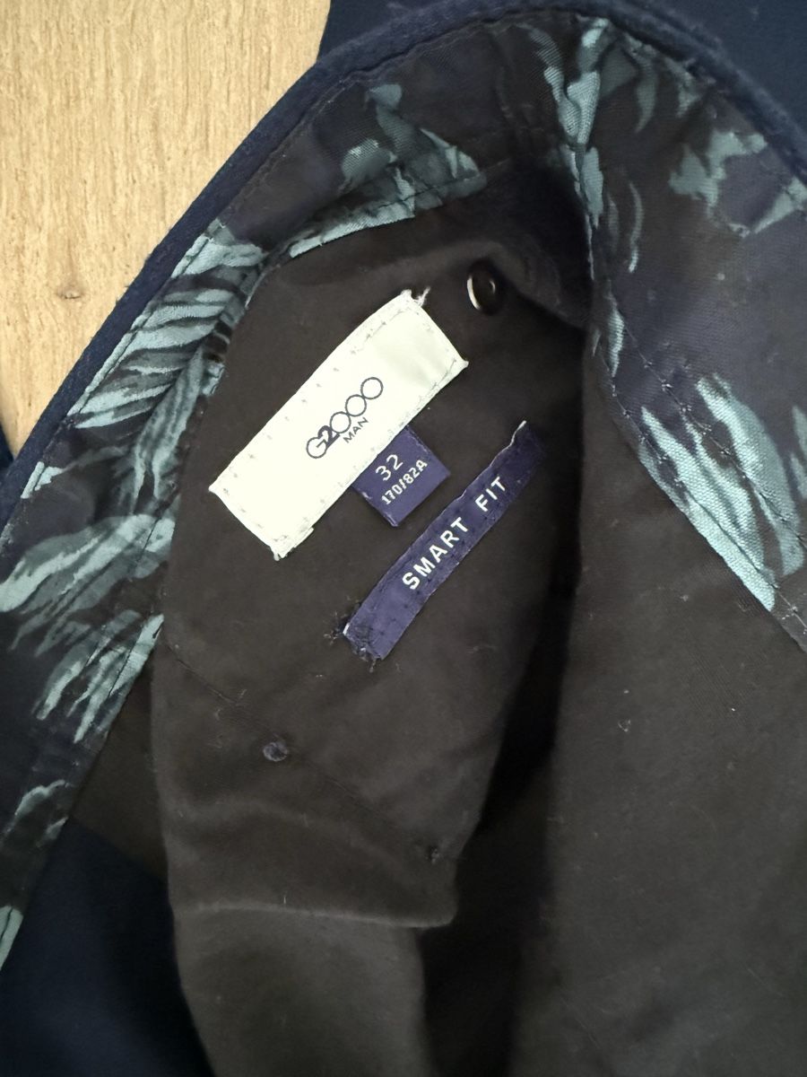 Pantaloni: G2000 Chino Hose Gr 32 dunkelblau Smart Fit – Nuovo (secondo la descrizione) da Auenstein venduto da DailyFinds