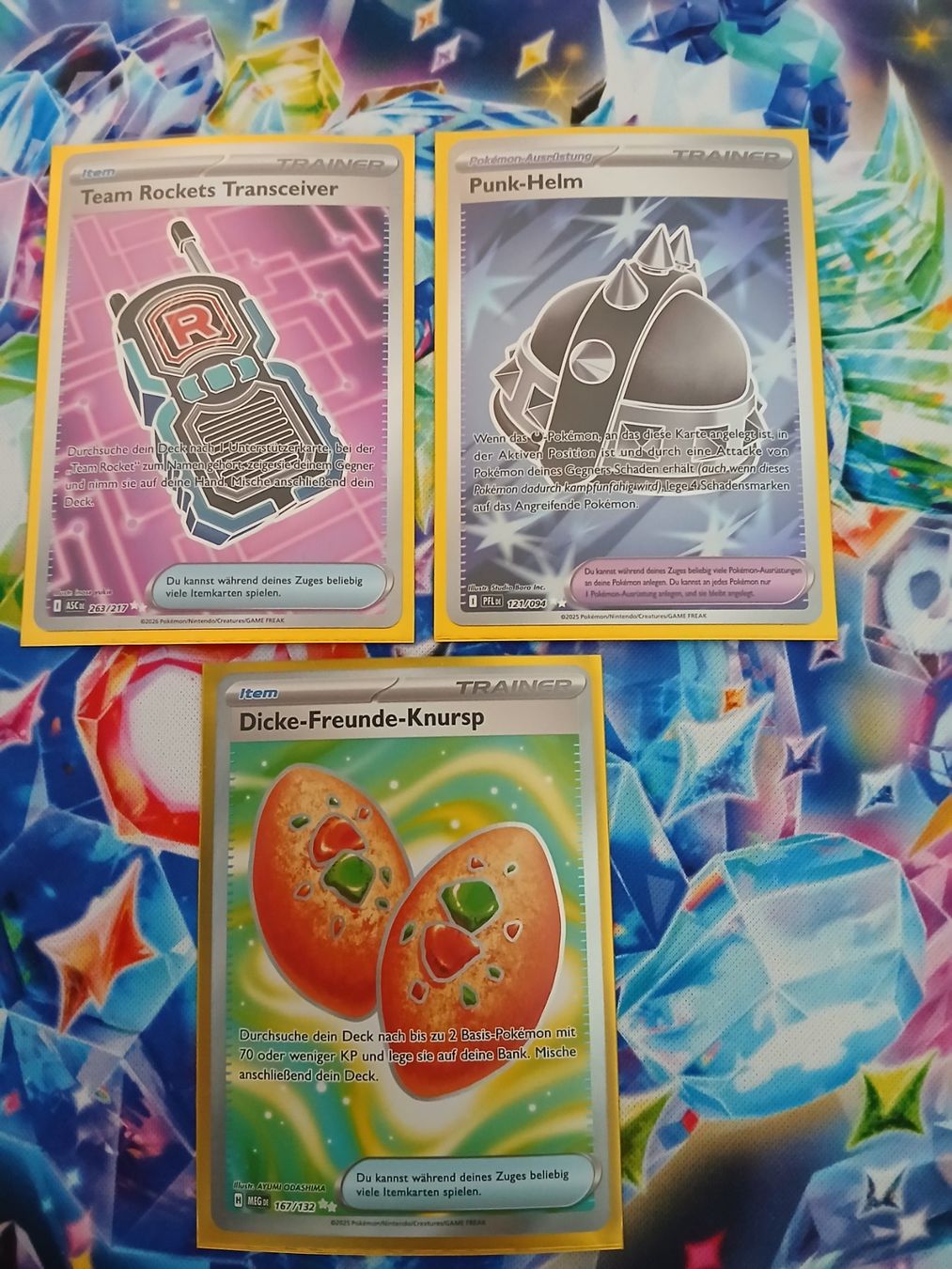 Pokémon Carte collezionabili: 3 Pokemonkarten als Konvolut deutsch – Usato da Sempach venduto da Zwillingsmama080911
