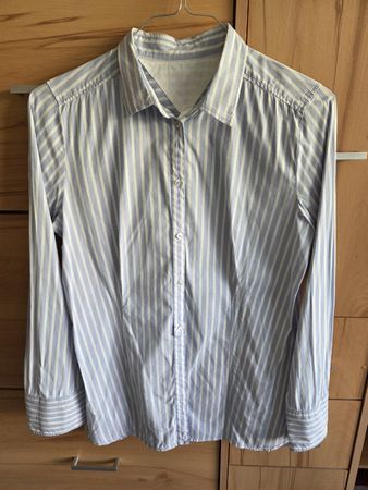 Langarm Bluse Klassisch Zeitlos Elegant Gr.40/42