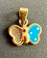 Gold-Anhänger 18K Schmetterling