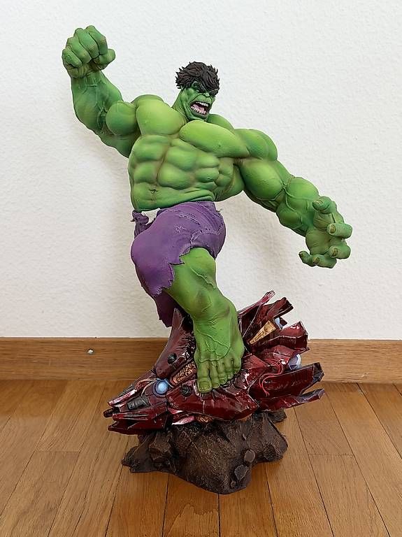 Statuette: Hulk Statue 1:6 47cm / Marvel / Handbemaltes Einzelstück – Usato da Rüschlikon venduto da Monster87