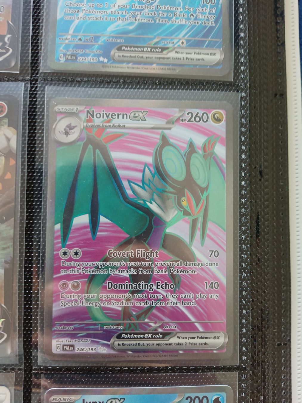 Pokémon Carte collezionabili: Noivern ex Full Art – Usato da Altstätten SG venduto da GGsGameshop