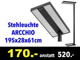 🔴  Stehleuchte ARCCHIO 195x28x61cm Logan /405B