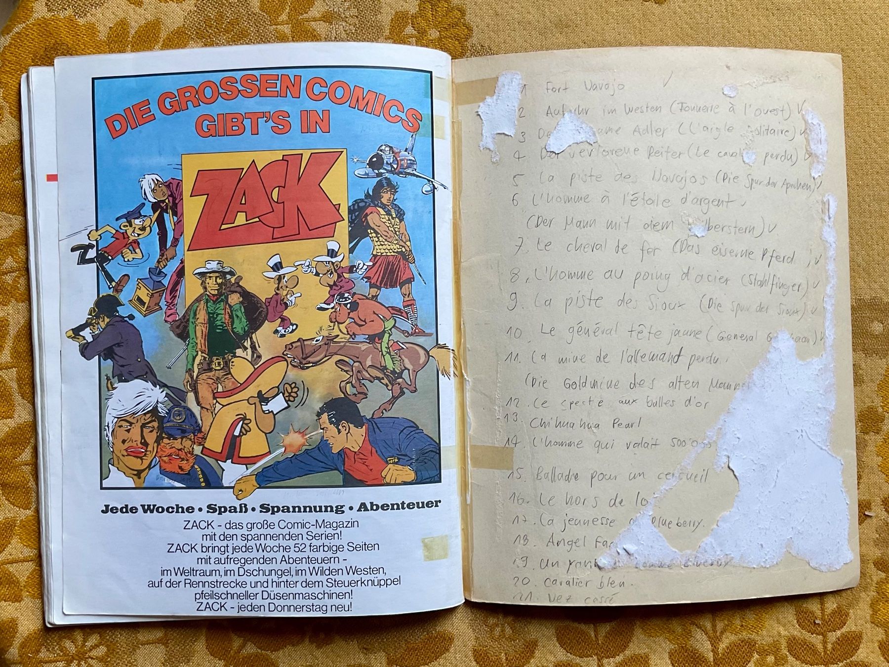 Fumetti: Zack Comic Box Band Nr 4 von 1973 – Usato da Endingen venduto da nathan05 8
